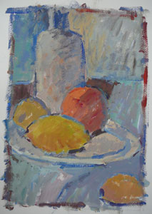 Stillleben 2011 Tempera Bild Nr. 1 klein